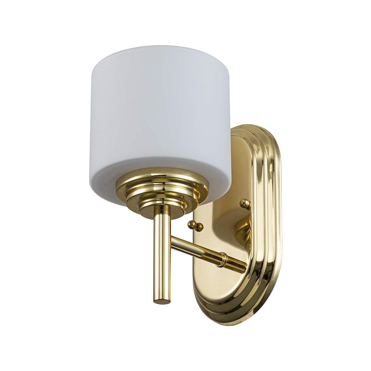 Malibu 1-flammige Wandleuchte - Poliertes Messing - Elsteadlighting - leuchtengrosshandel24