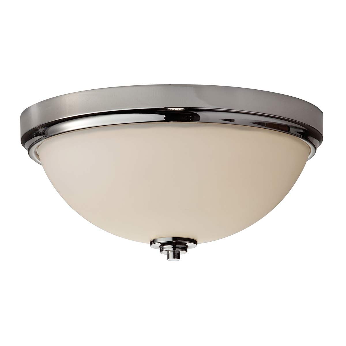 Malibu 2-flammige Deckenleuchte - Chrom poliert - Elsteadlighting - leuchtengrosshandel24