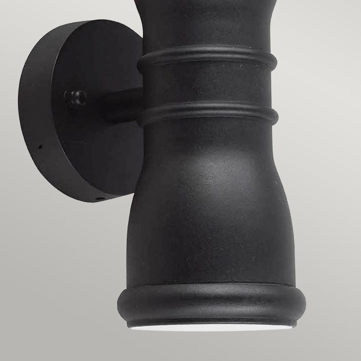 Malvern Laterne mit 2 Lichtern, nach oben und unten, Schwarz - Elsteadlighting - GZH - MALV