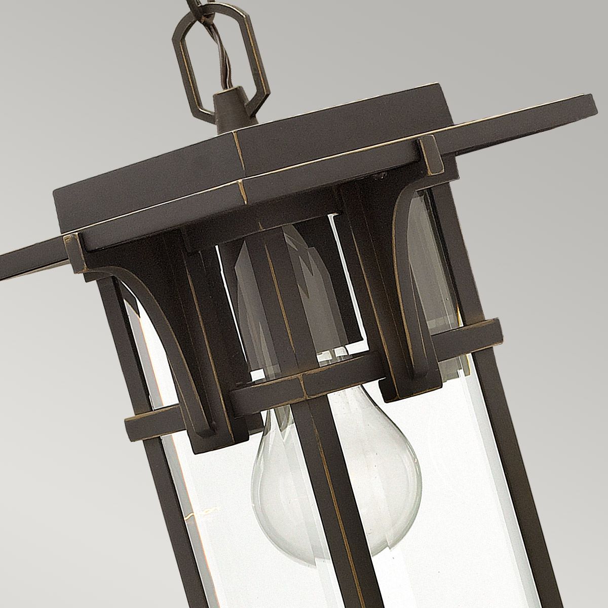 Manhattan 1 - flammige Kettenlaterne - Ölgeriebene Bronze - Elsteadlighting - HK - MANHATTAN8 - S
