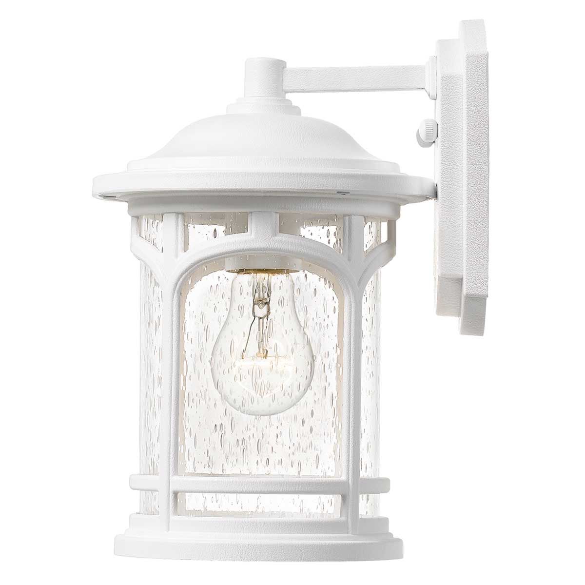 Marblehead 1 - flammige kleine Wandlaterne - Weiß - Elsteadlighting - QZ - MARBLEHEAD - S - WHT