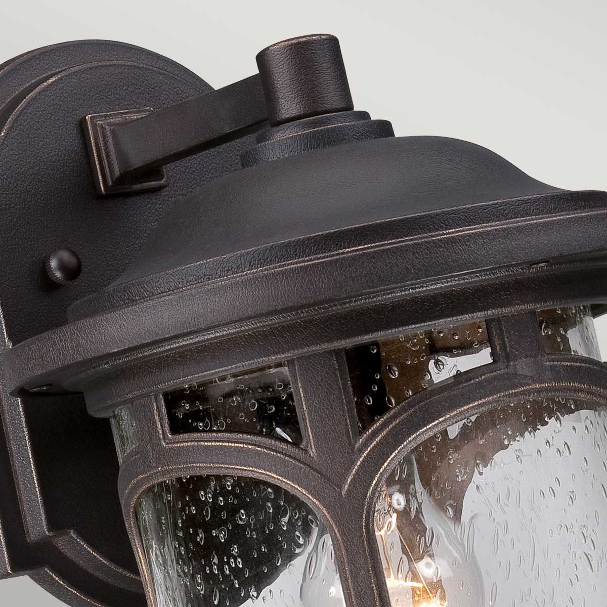 Marblehead 1 - flammige mittelgroße Wandlaterne - Palladio - Bronze - Elsteadlighting - QZ - MARBLEHEAD2 - M