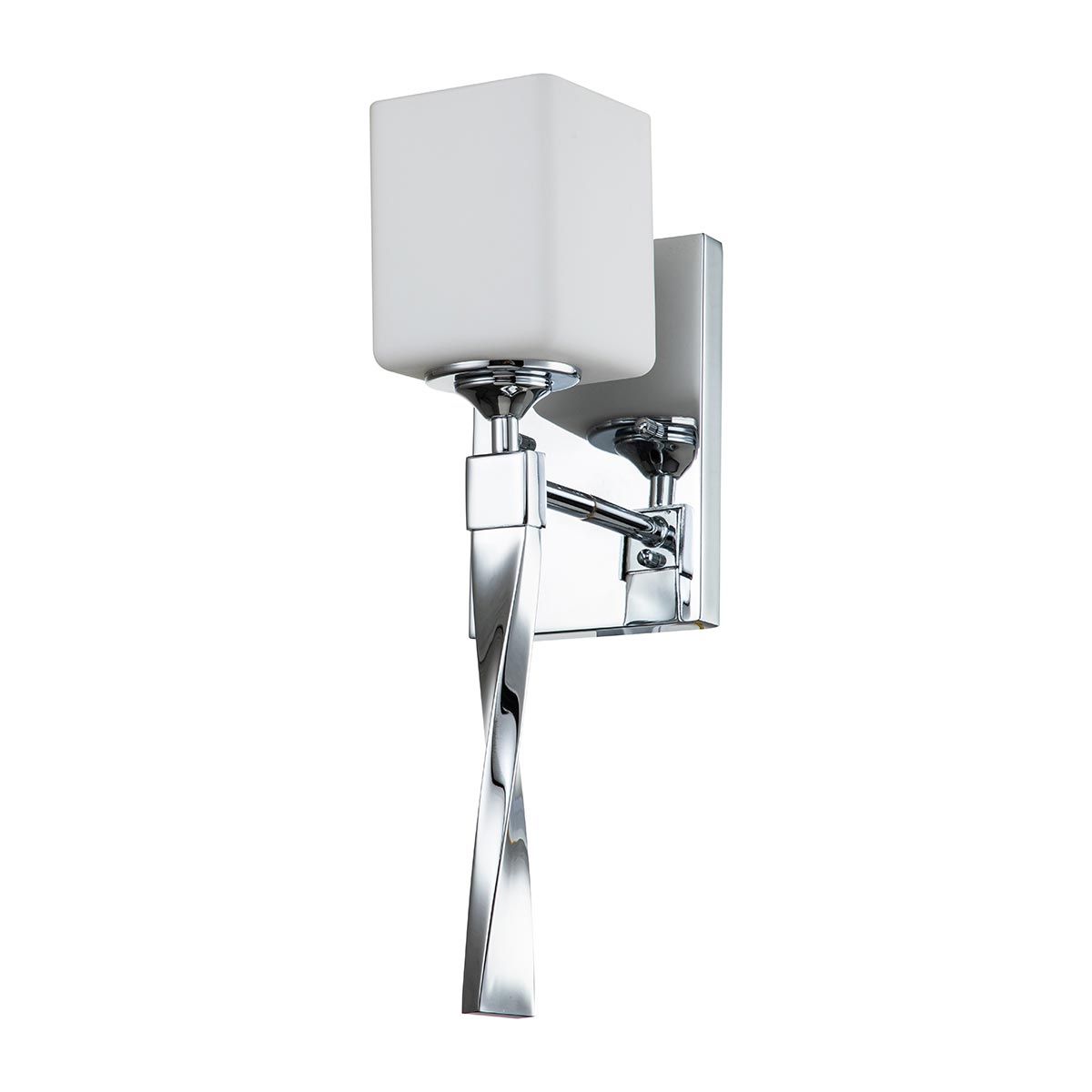 Marette 1-flammige Wandleuchte - Poliertes Chrom - Elsteadlighting - leuchtengrosshandel24