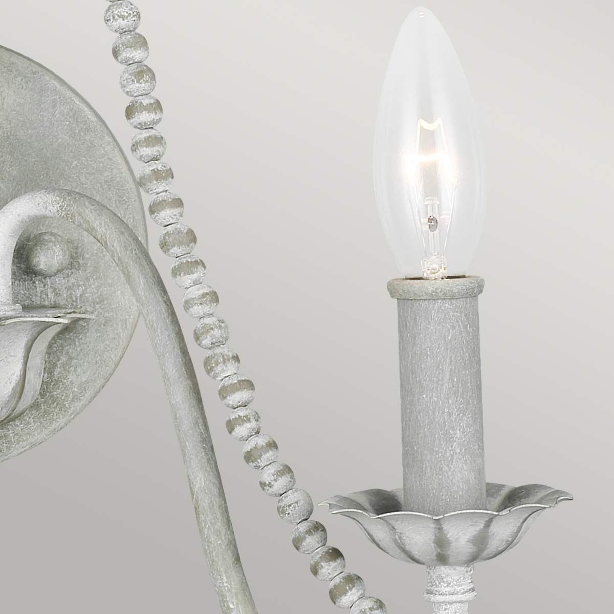 Maryville 2-flammige Wandleuchte - verwaschenes Grau - Elsteadlighting - leuchtengrosshandel24