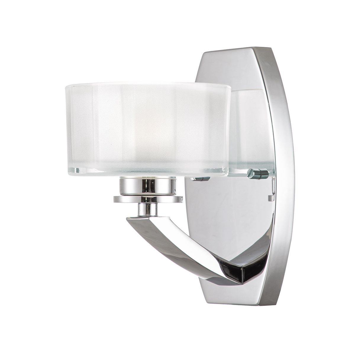 Meridian 1-flammige Wandleuchte - Poliertes Chrom - Elsteadlighting - leuchtengrosshandel24