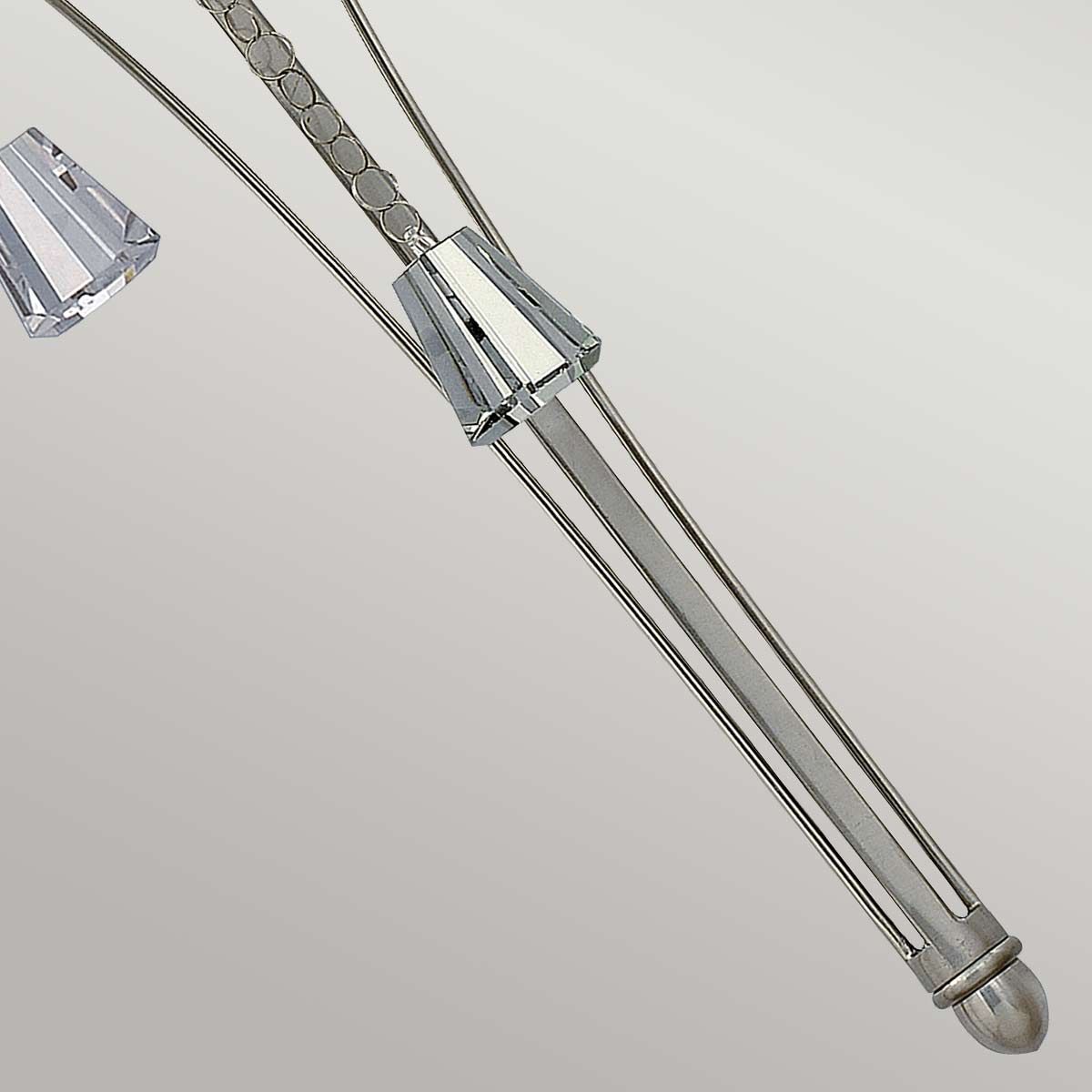 Mime 2-flammige Wandleuchte - Gebürstetes Nickel - Elsteadlighting - leuchtengrosshandel24