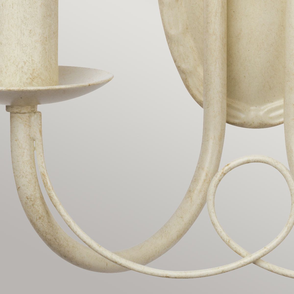 Minster 2-flammige Wandleuchte - Elfenbein/Goldpatina - Elsteadlighting - leuchtengrosshandel24