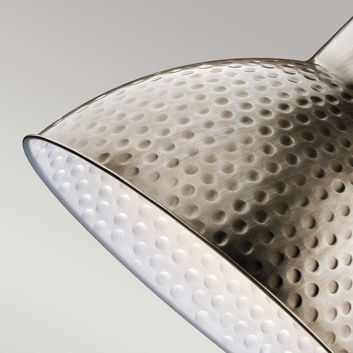 Missoula Pendelleuchte, 1-flammig, mittelgroß, Antikzinn - Elsteadlighting - leuchtengrosshandel24