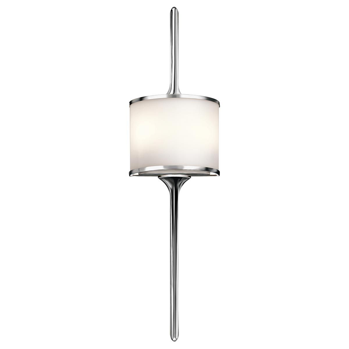 Mona 2-flammige große Wandleuchte - Chrom poliert - Elsteadlighting - leuchtengrosshandel24