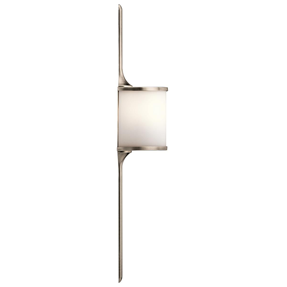 Mona 2-flammige kleine Wandleuchte - Klassisches Zinn - Elsteadlighting - leuchtengrosshandel24