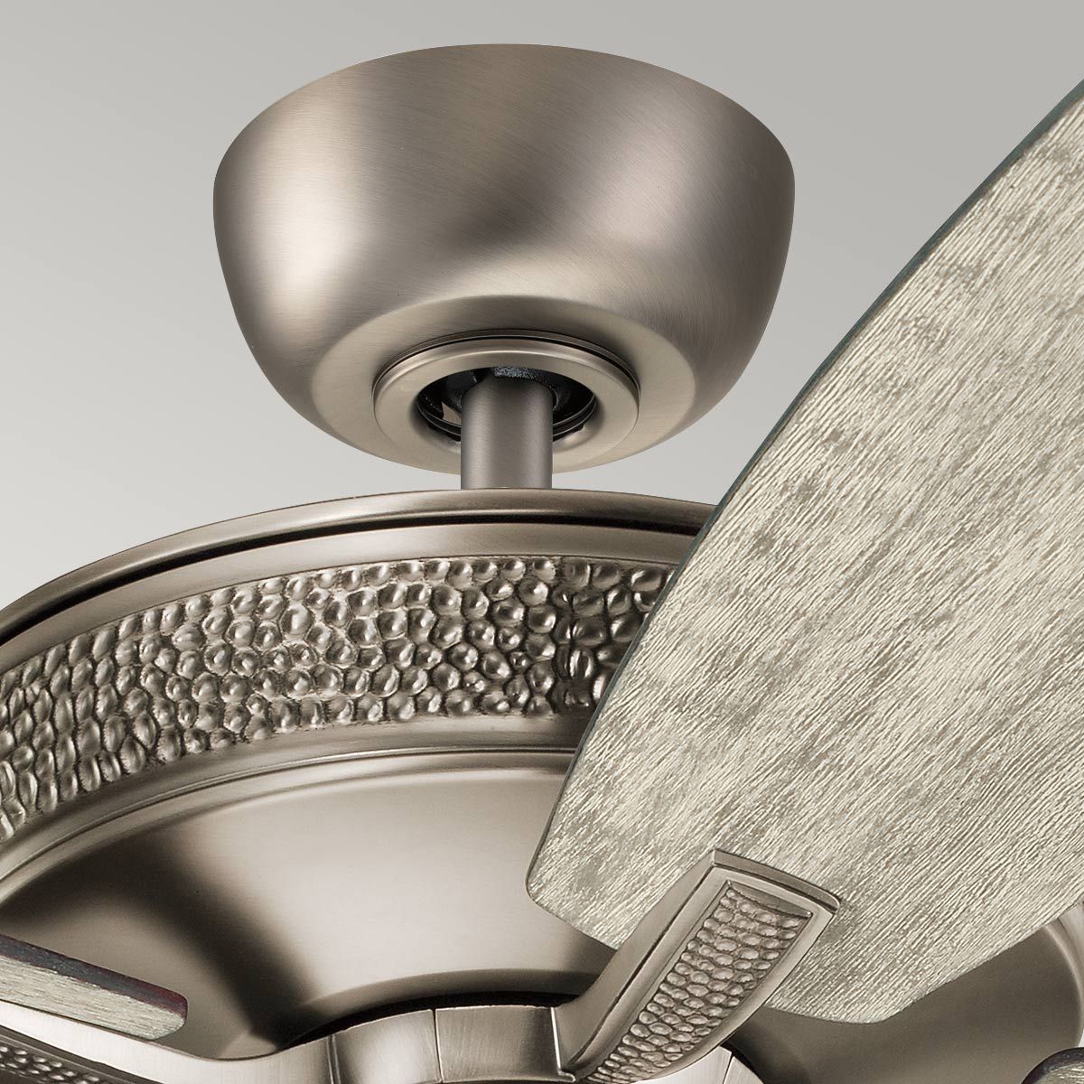 Monarch II - 52 Zoll / 132 cm Ventilator - Poliertes antikes Zinn - Elsteadlighting - leuchtengrosshandel24