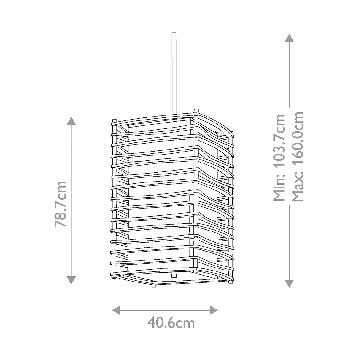 Moxie 4-flammige Pendelleuchte - Cambridge Bronze - Elsteadlighting - leuchtengrosshandel24