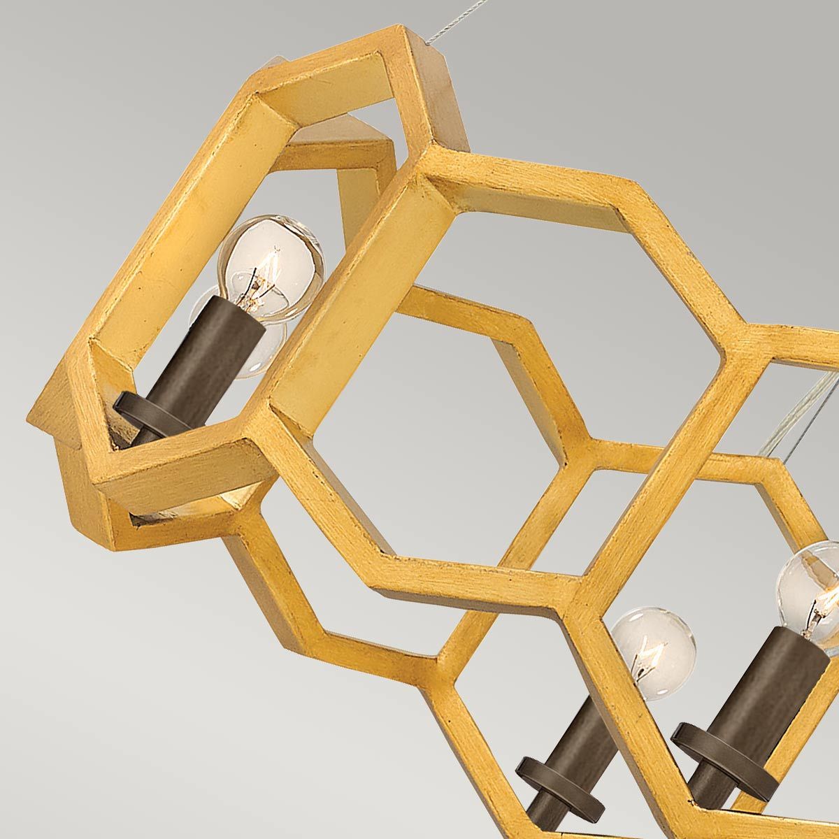 Moxie 6-flammige Pendelleuchte - Sonnenuntergangsgold - Elsteadlighting - leuchtengrosshandel24