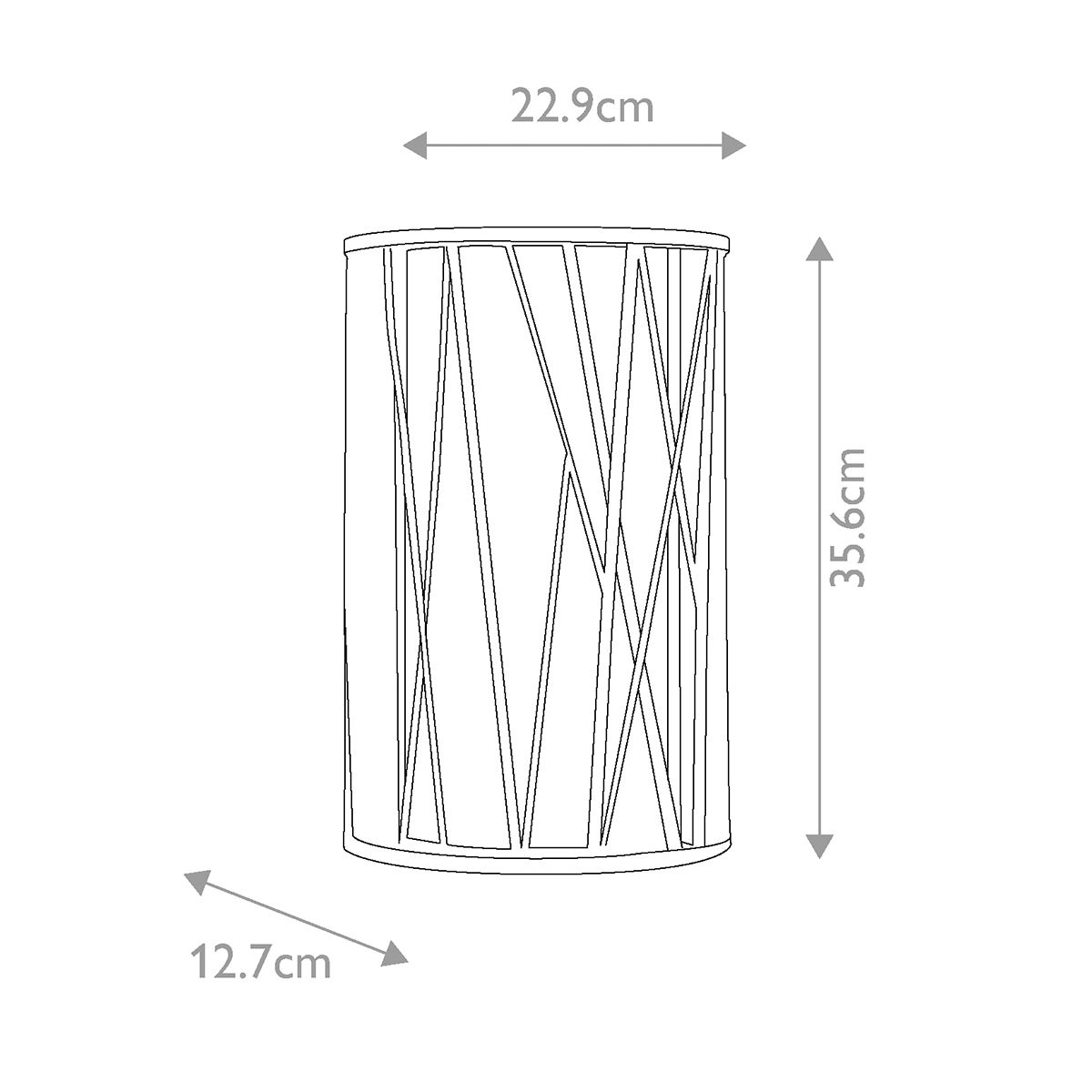 Nest 1-flammige Wandleuchte - Blattsilber - Elsteadlighting - leuchtengrosshandel24