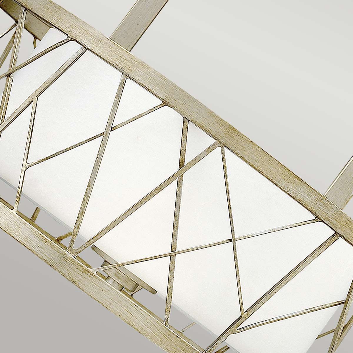 Nest Pendelleuchter mit 3 Lichtern, Blattsilber - Elsteadlighting - leuchtengrosshandel24