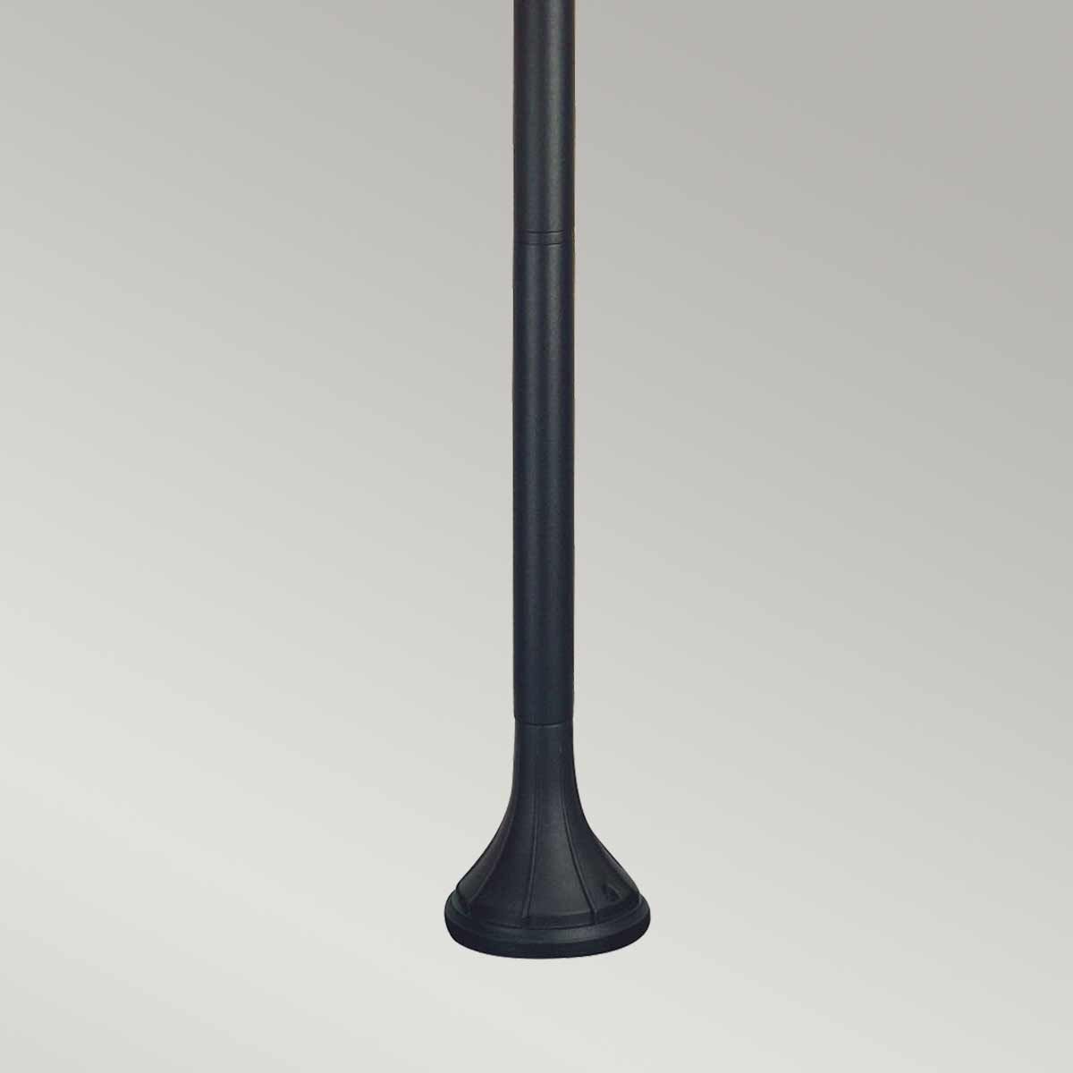 Norfolk Säulenlaterne, 1 Licht, Schwarz - Elsteadlighting - NR4 - BLK