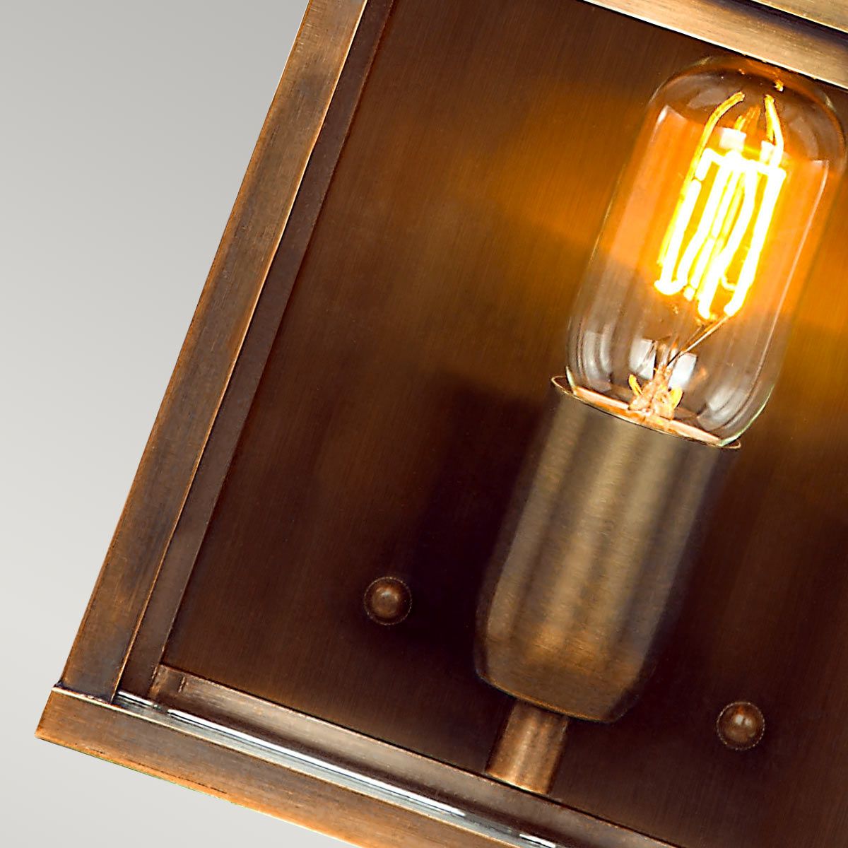 Old Bailey Wandlaterne mit 1 Licht - Gealtertes Messing - Elsteadlighting - OLD - BAILEY - BR