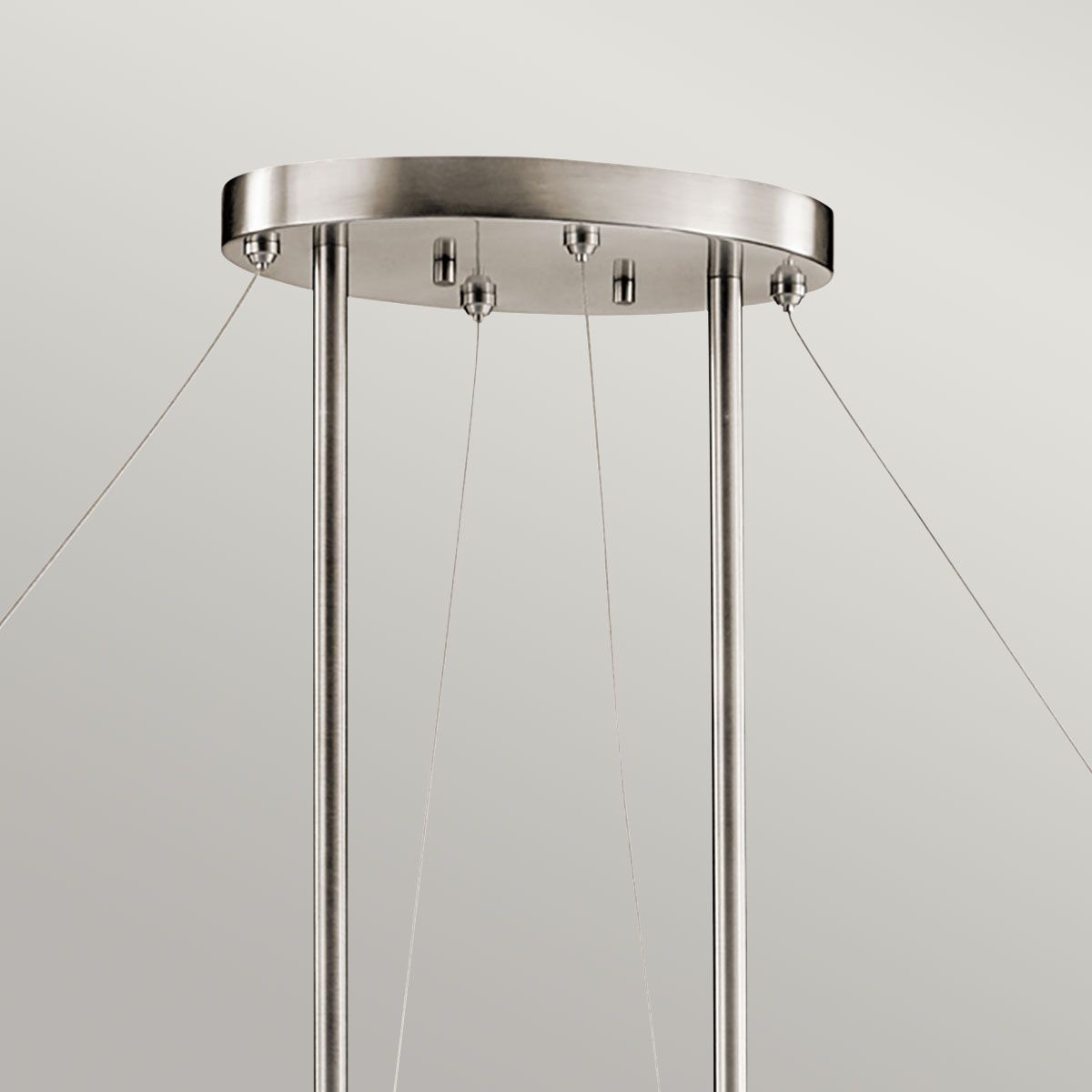 Ovale Inselleuchte Silver Coral mit 4 Lichtern, klassisches Zinn - Elsteadlighting - KL - SILVER - CORAL - ISLE