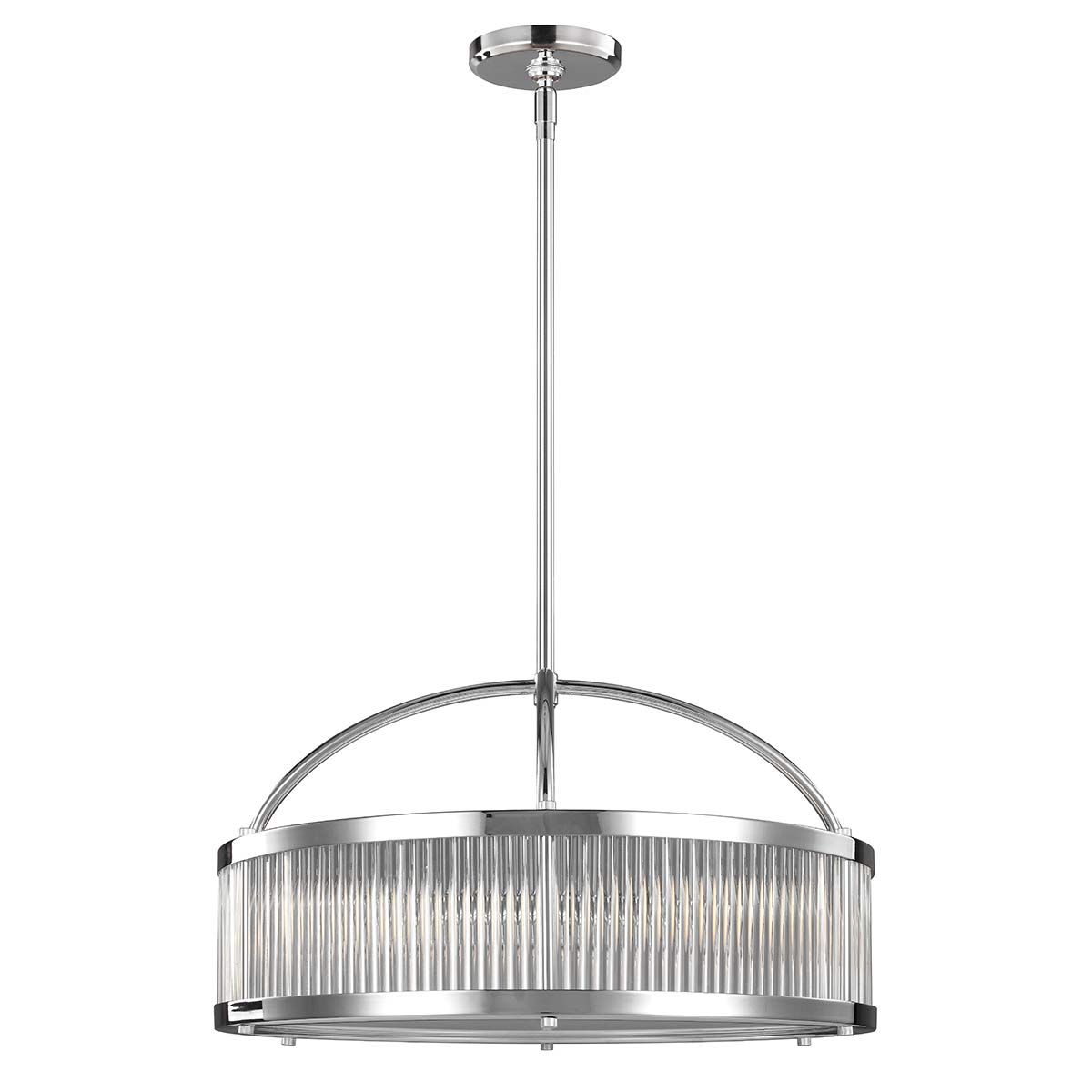 Paulson Pendelleuchte mit 6 Lichtern, Chrom - Elsteadlighting - FE - PAULSON - 6P