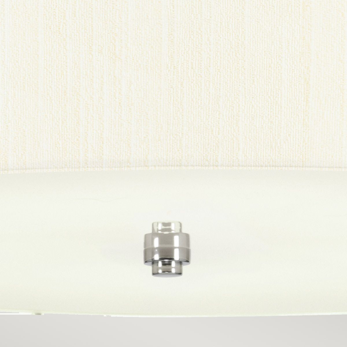 Pearce 22" Pendelleuchte mit Deckenplatte aus poliertem Chrom - Poliertes Chrom mit elfenbeinfarbenem Lampenschirm - Elsteadlighting - DL - PEARCE22 - 5LT - IV - PC