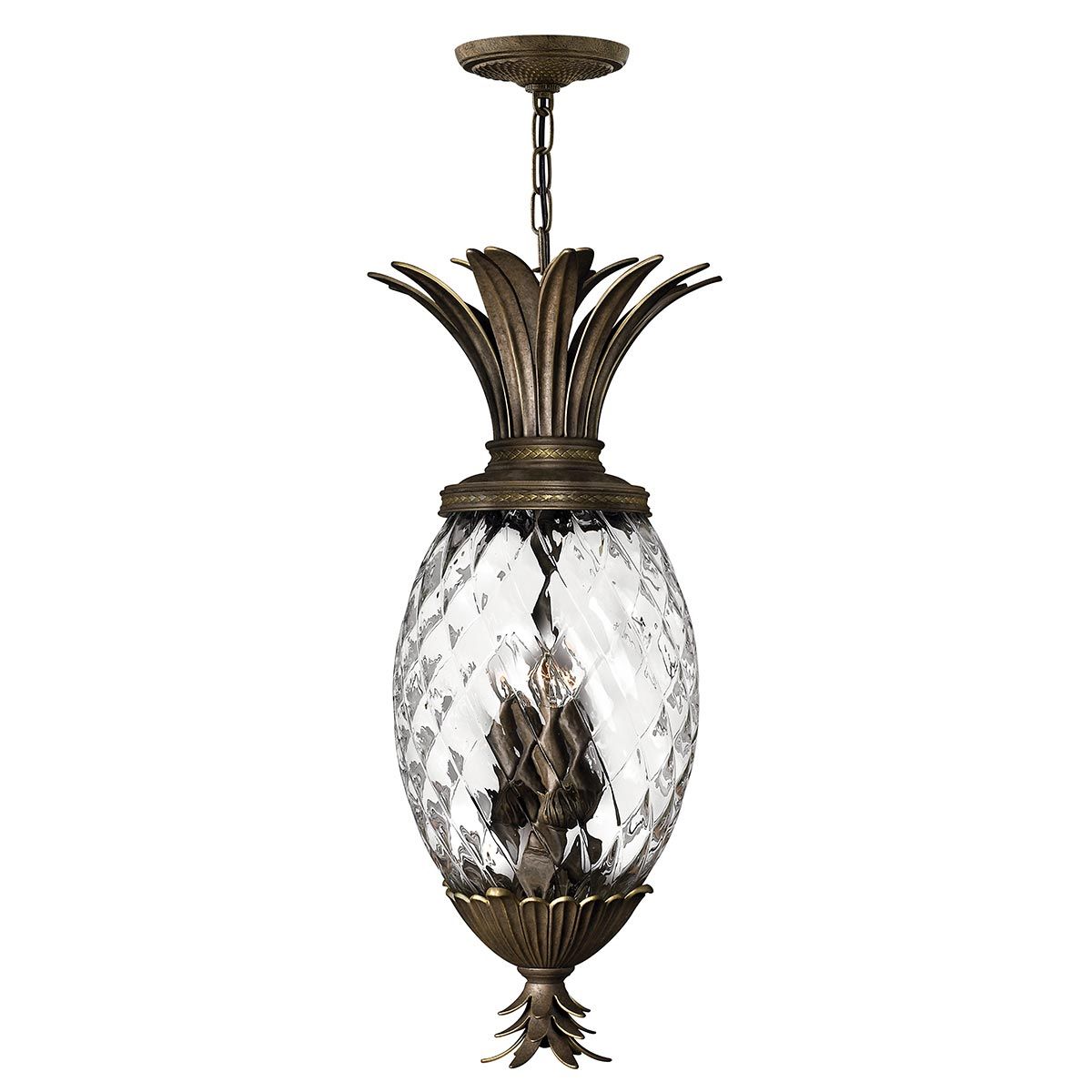 Pendelleuchte Plantation 4 - flammig - Perlbronze - Elsteadlighting - HK - PLANT4 - P - PZ