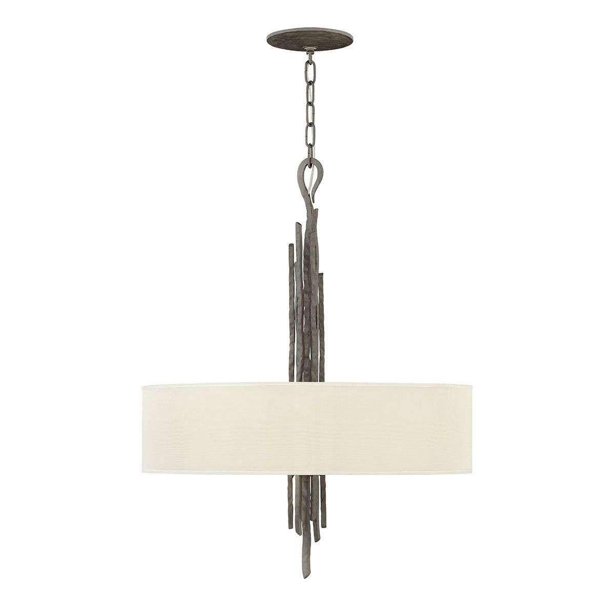 Pendelleuchte Spyre mit 6 Lichtern, matt - metallic - bronze - Elsteadlighting - HK - SPYRE6P - MMB