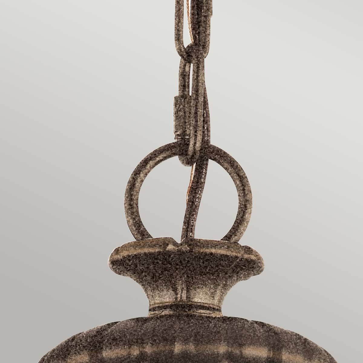 Pendelleuchter Adams mit 3 Lichtern, britische Bronze - Elsteadlighting - leuchtengrosshandel24
