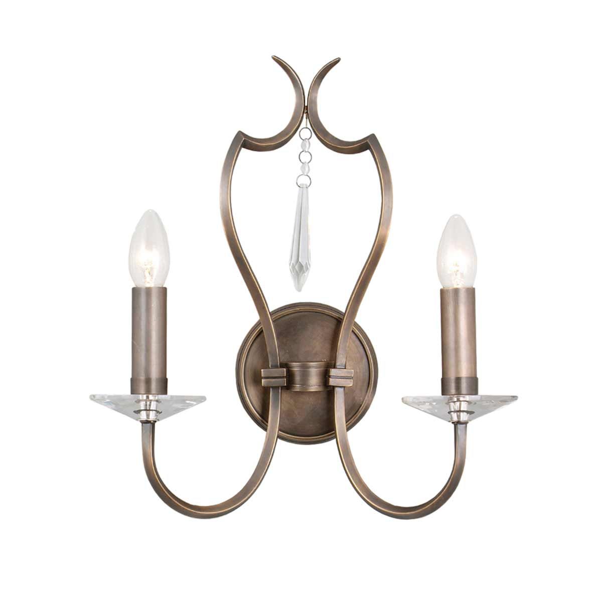 Pimlico 2 - flammige Wandleuchte - Dunkelbronze - Elsteadlighting - PM2 - DB