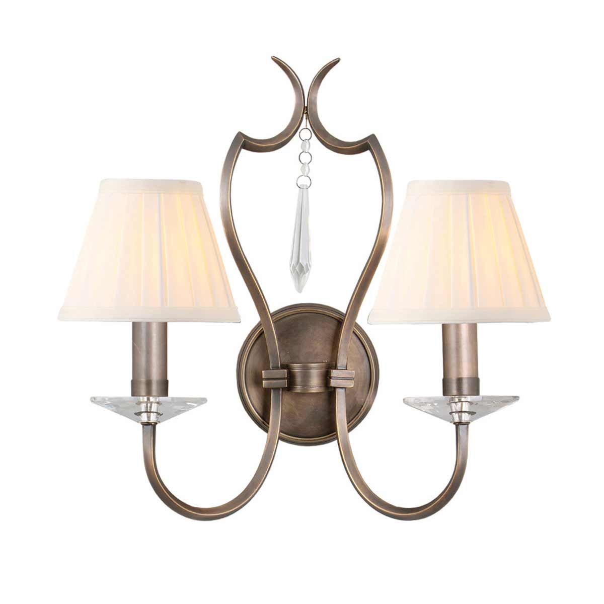 Pimlico 2 - flammige Wandleuchte - Dunkelbronze - Elsteadlighting - PM2 - DB