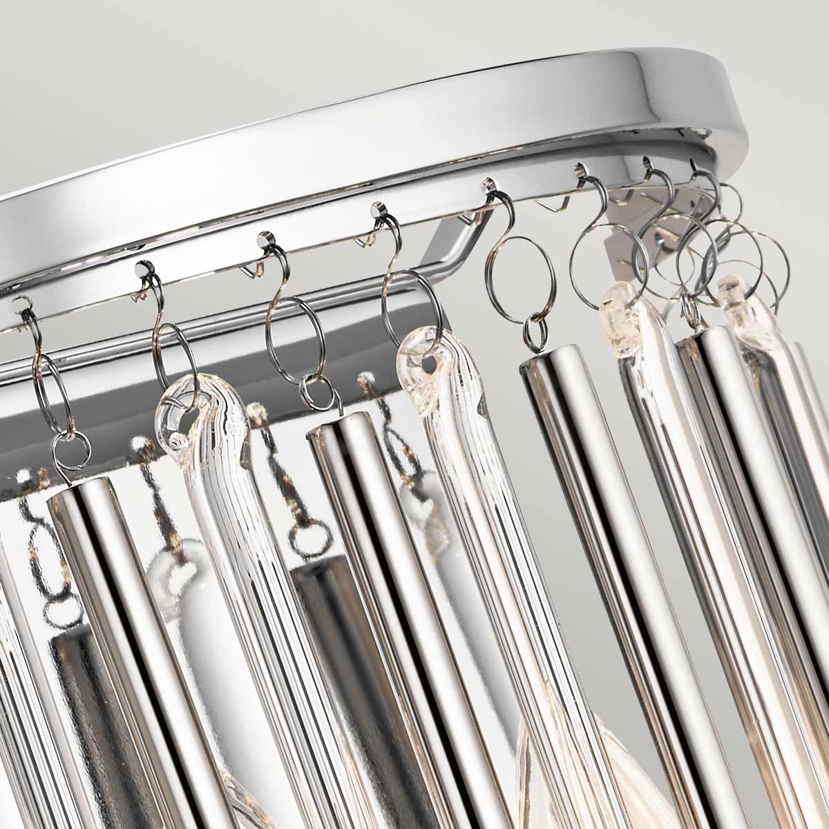 Piper 2 - flammige Wandleuchte - Poliertes Chrom - Elsteadlighting - KL - PIPER2 - PC
