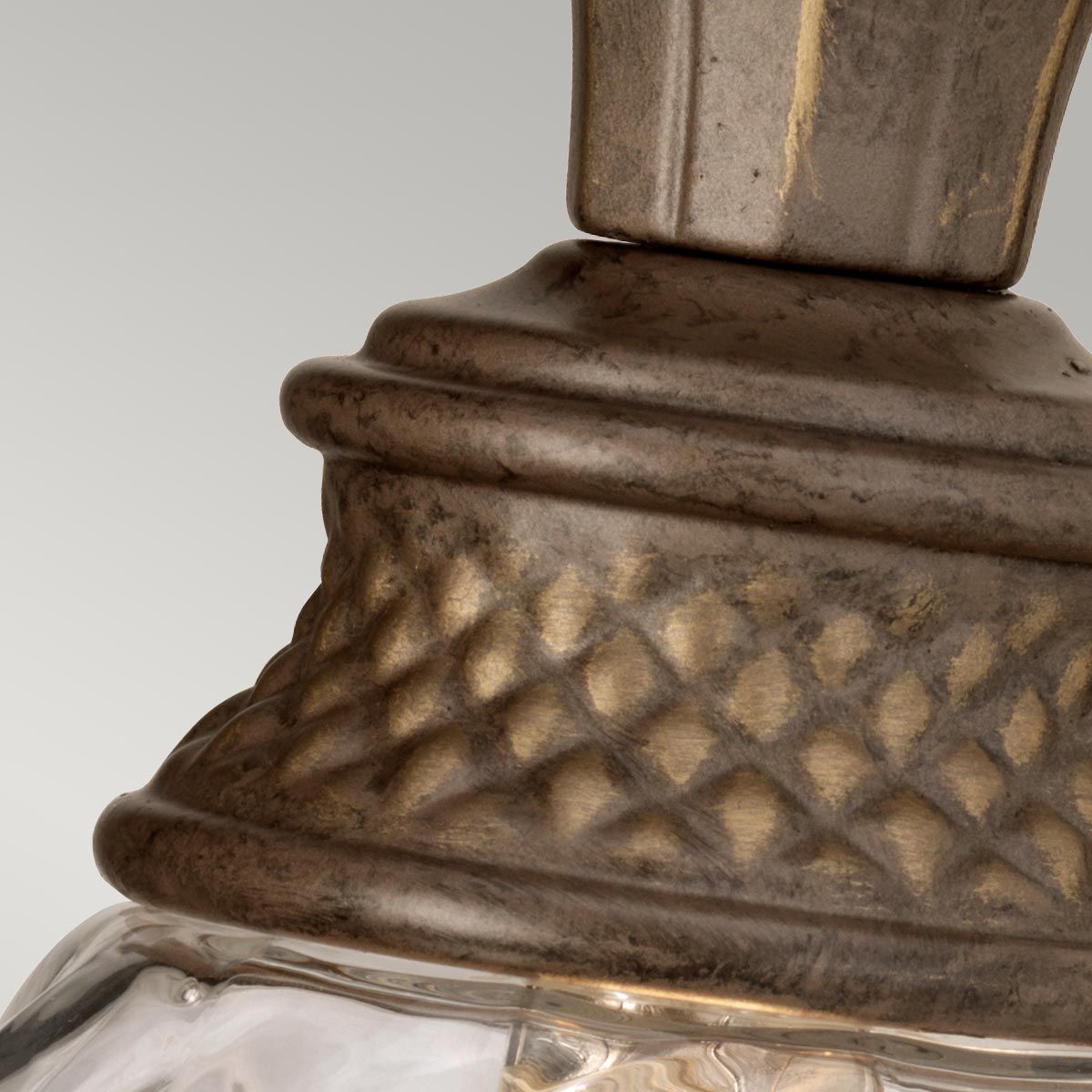 Plantation 1 - flammige Wandleuchte - Perlbronze - Elsteadlighting - HK - PLANT - BATH - PZ