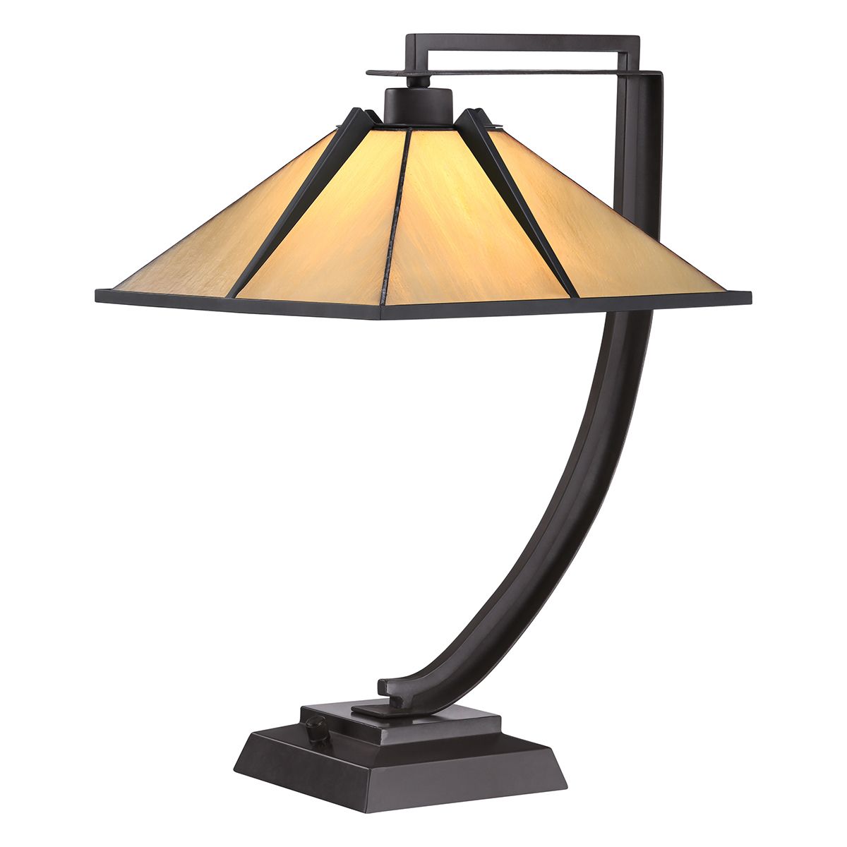 Pomeroy 1 - Liter - Tischlampe – Westernbronze - Elsteadlighting - QZ - POMEROY - TL