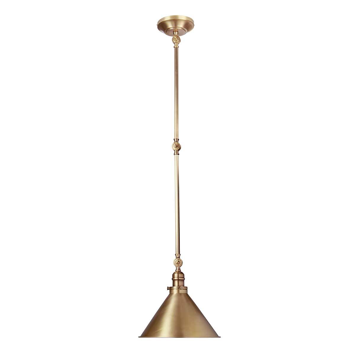 Provence 1 - flammige Wand - /Pendelleuchte - Gealtertes Messing - Elsteadlighting - PV - GWP - AB
