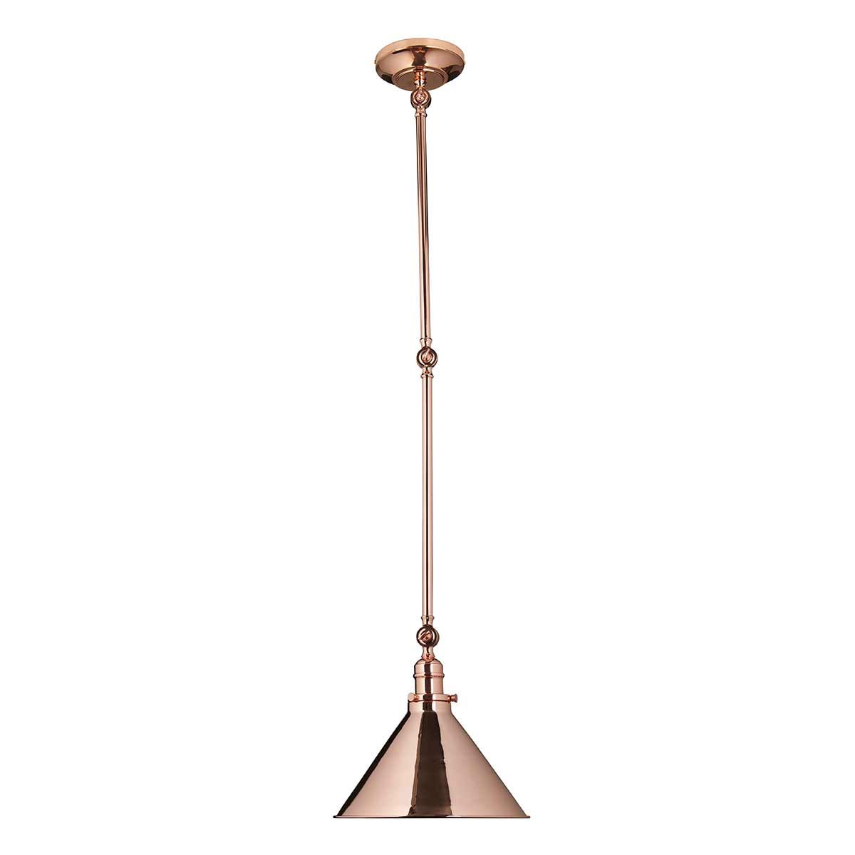 Provence 1 - flammige Wand - /Pendelleuchte, poliertes Kupfer - Elsteadlighting - PV - GWP - CPR