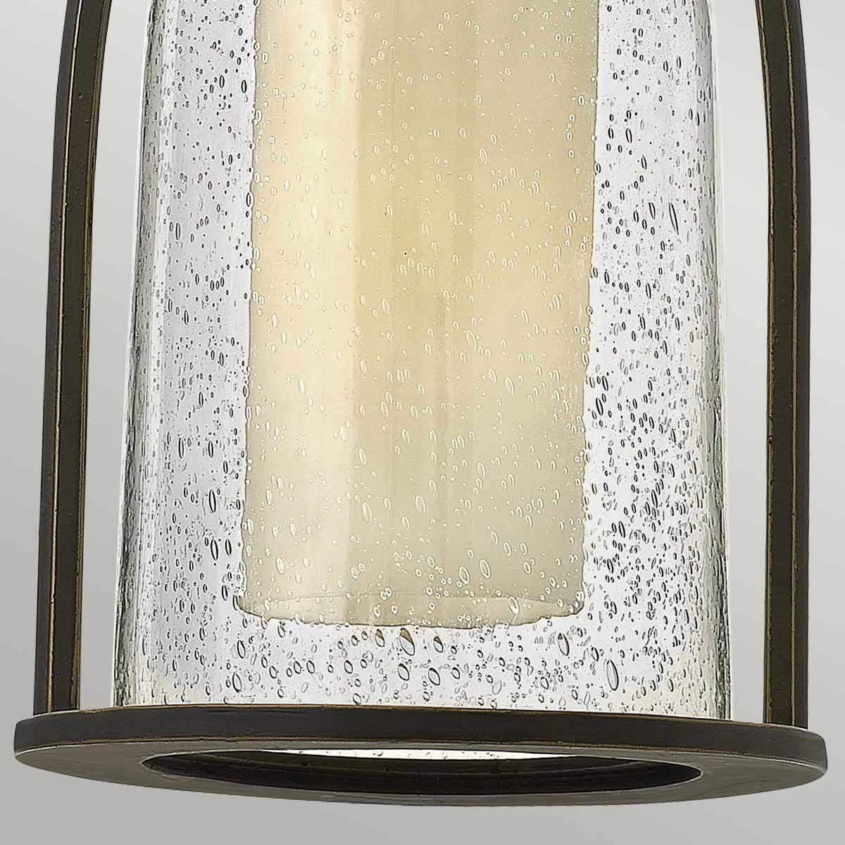 Quincy 1 - flammige mittelgroße Kettenlaterne - geölte Bronze - Elsteadlighting - HK - QUINCY8 - M