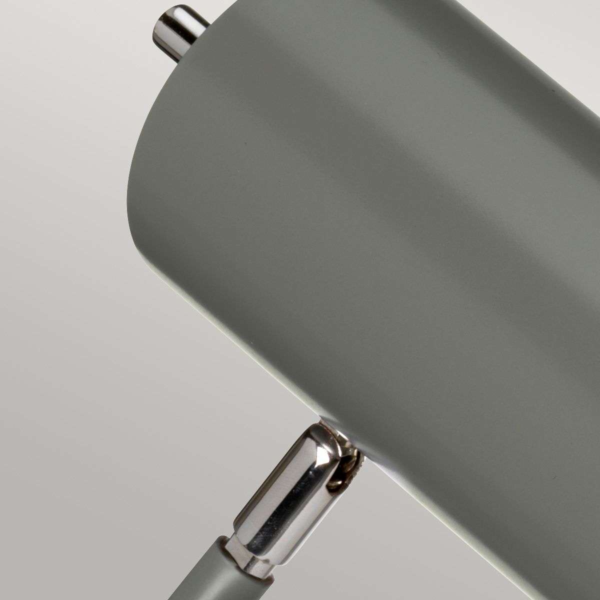 Quinto 1 - flammige Tischlampe - Dunkelgrau/Poliertes Nickel - Elsteadlighting - QUINTO - TL - GPN