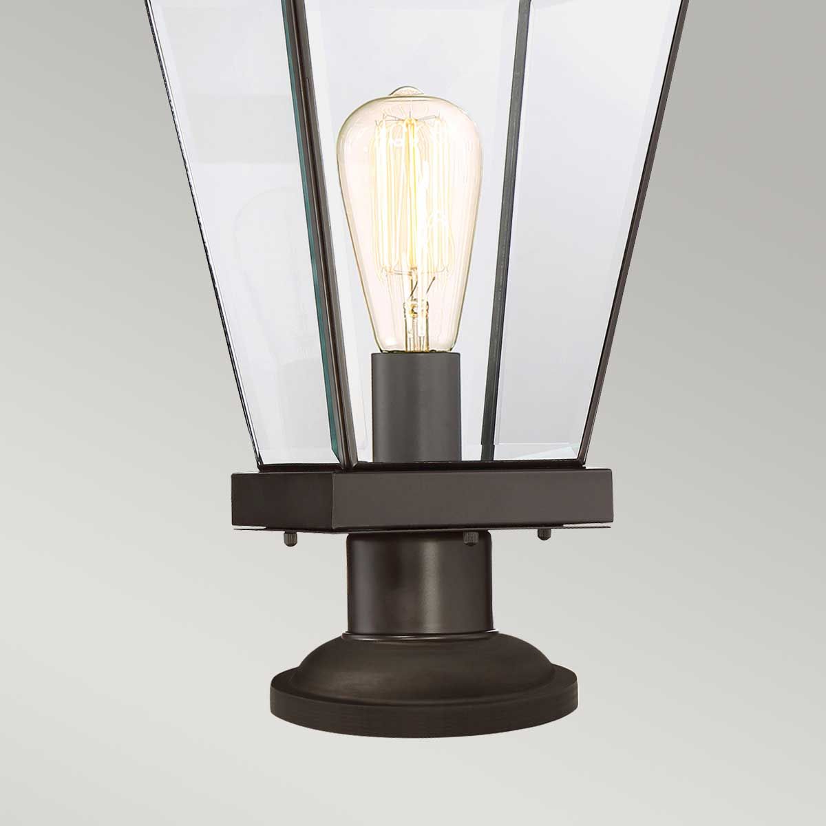 Ravine Mittlerer Sockel - Western Bronze - Elsteadlighting - QZ - RAVINE3 - M