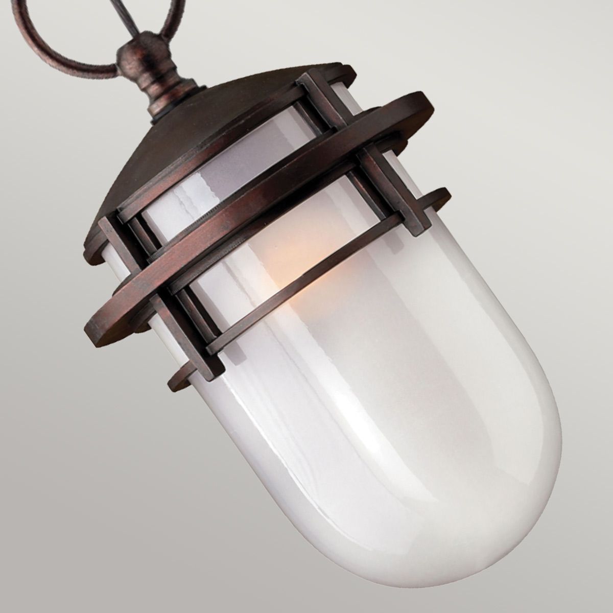 Reef 1 - Licht - Kettenlaterne, viktorianische Bronze - Elsteadlighting - HK - REEF8 - VZ