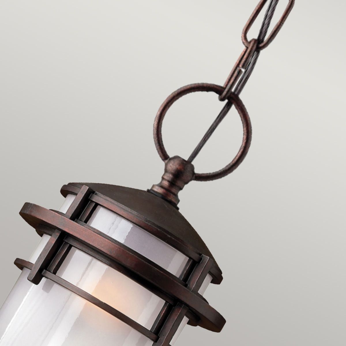 Reef 1 - Licht - Kettenlaterne, viktorianische Bronze - Elsteadlighting - HK - REEF8 - VZ