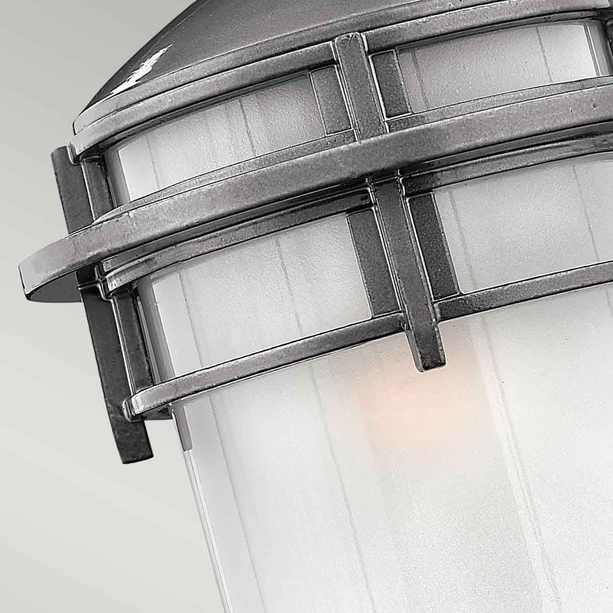 Reef Kleine Laterne mit 1 Licht - Hämatit - Elsteadlighting - HK - REEF - SM - HE
