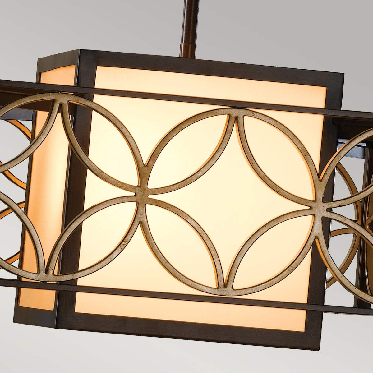 Remy 1 - flammige Pendelleuchte - Heritage Bronze/Parissiene Gold - Elsteadlighting - FE - REMY - P - B