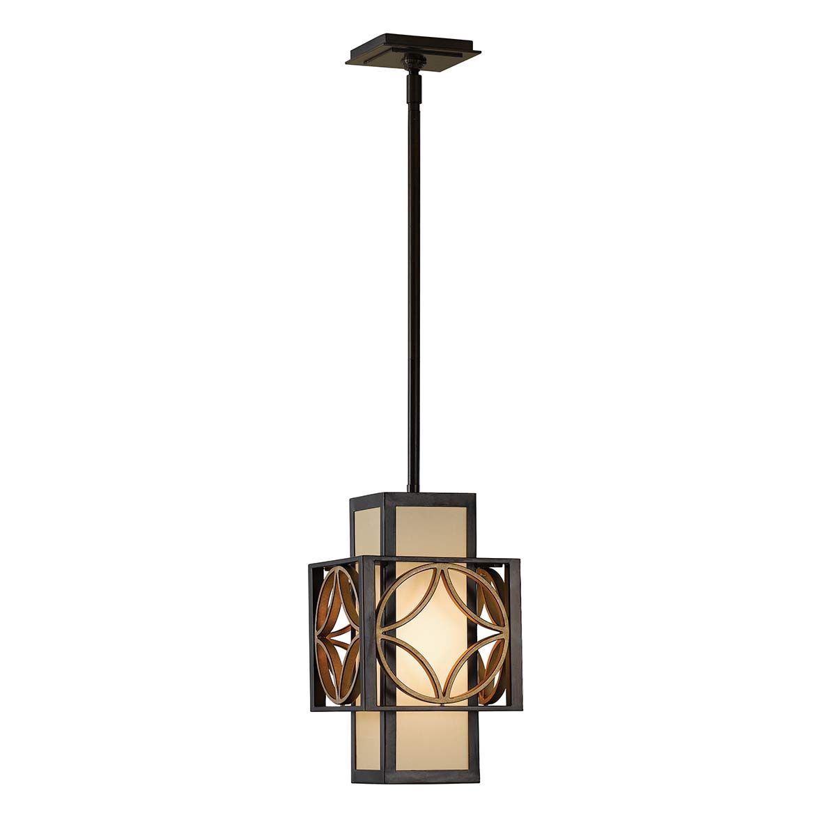 Remy 1 - flammige Pendelleuchte - Heritage Bronze/Parissiene Gold - Elsteadlighting - FE - REMY - P - C