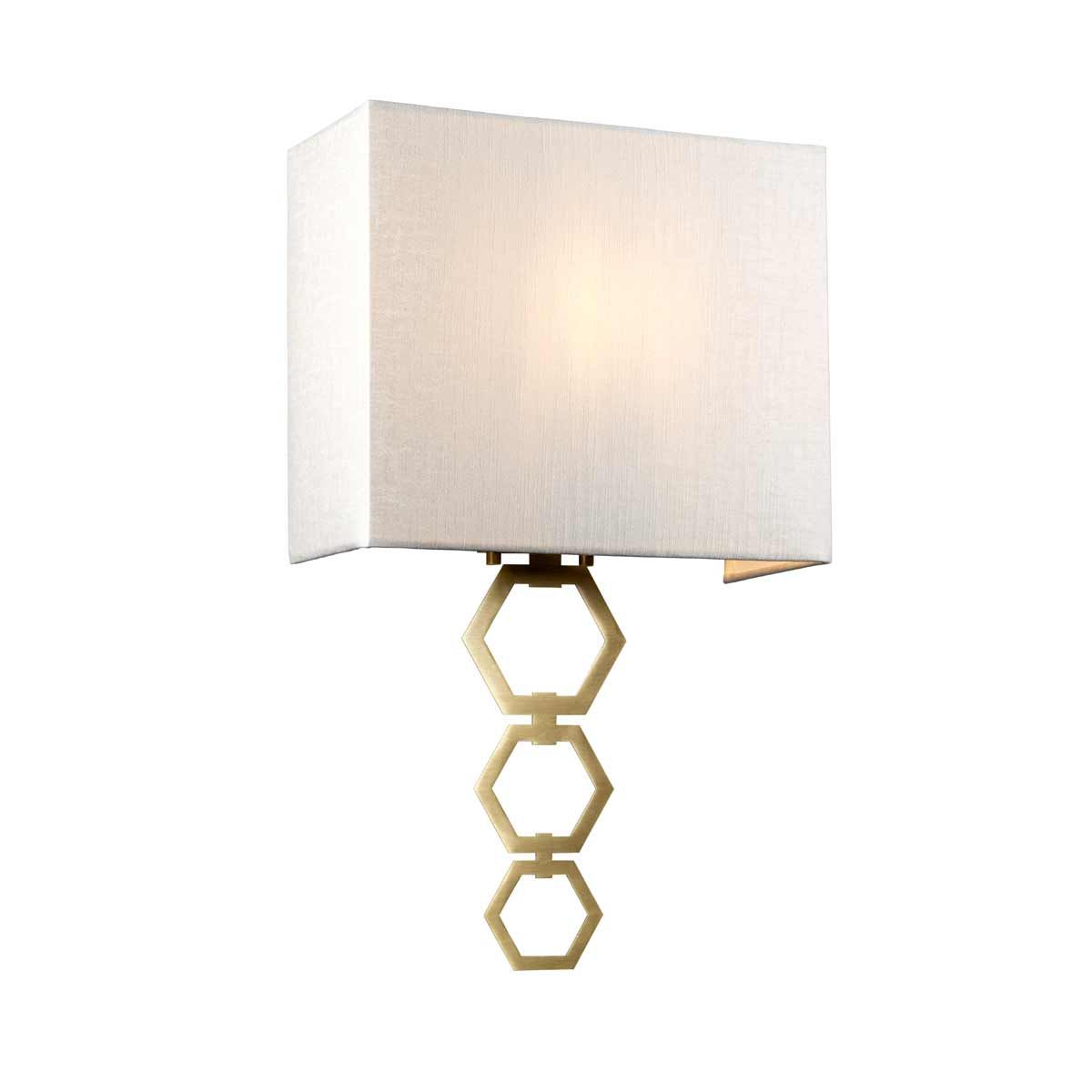 Ria Medium 1 - flammige Wandleuchte - Gealtertes Messing - Elsteadlighting - RIA - MEDIUM - AB