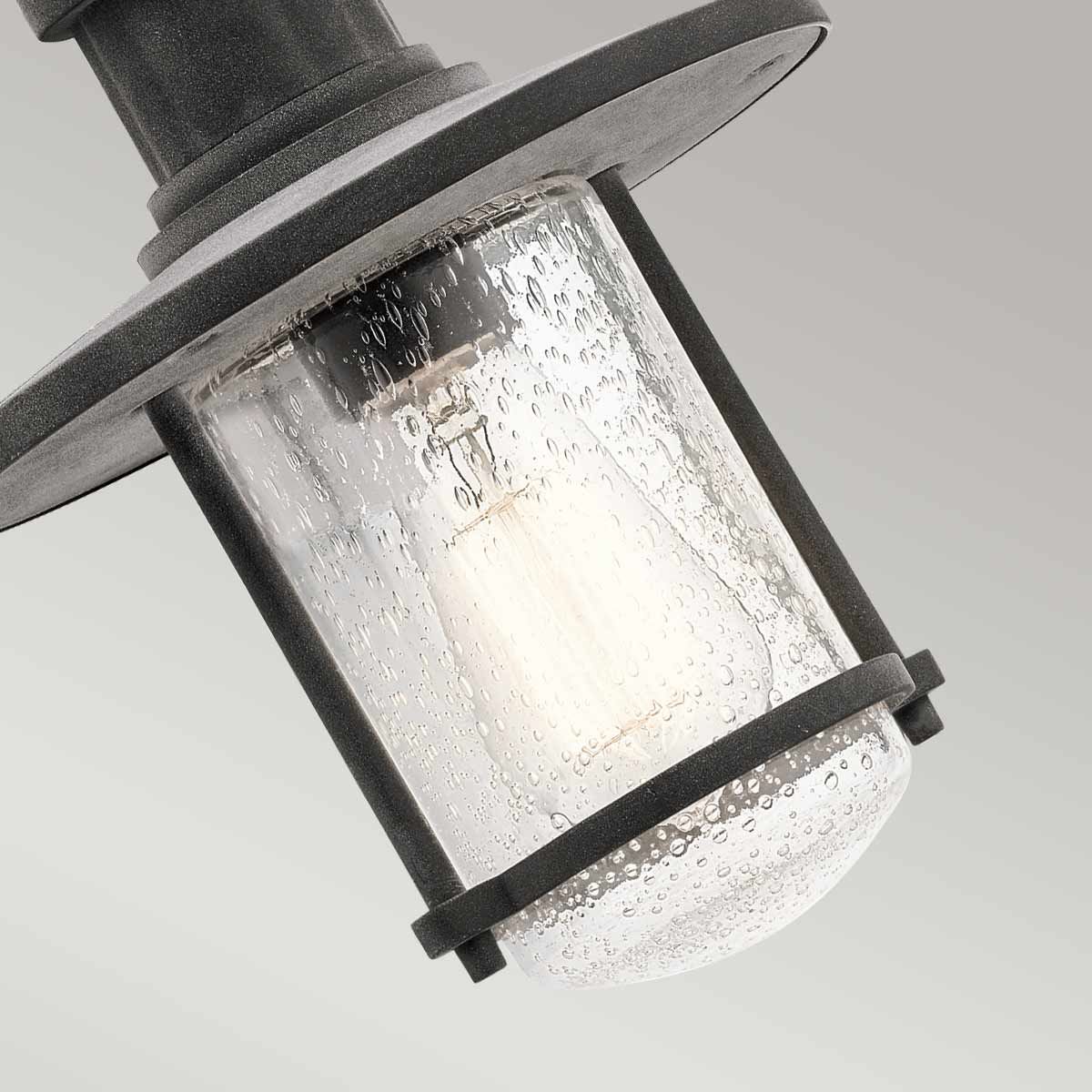 Riverwood 8" Kettenlaterne - verwittertes Zink - Elsteadlighting - KL - RIVERWOOD8 - M