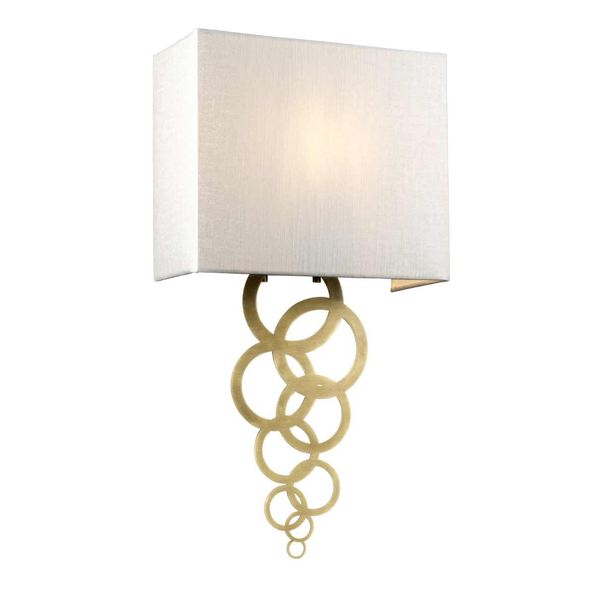 Rosa Medium 1 - flammige Wandleuchte - Gealtertes Messing - Elsteadlighting - ROSA - MEDIUM - AB