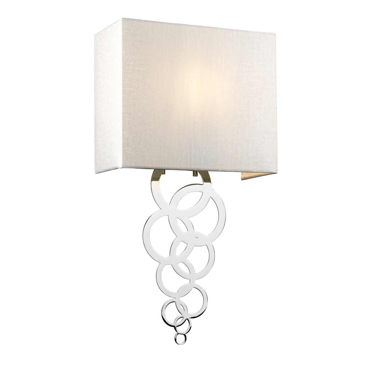 Rosa Medium 1 - flammige Wandleuchte - Poliertes Chrom - Elsteadlighting - ROSA - MEDIUM - PC