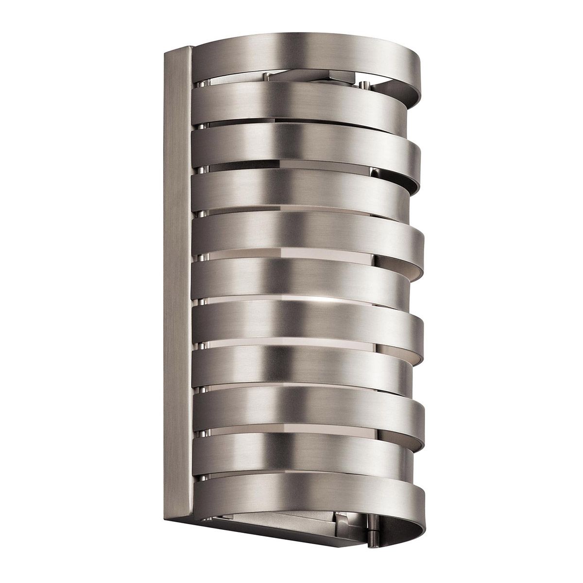 Roswell 1 - flammige Wandleuchte - Gebürstetes Nickel - Elsteadlighting - KL - ROSWELL1