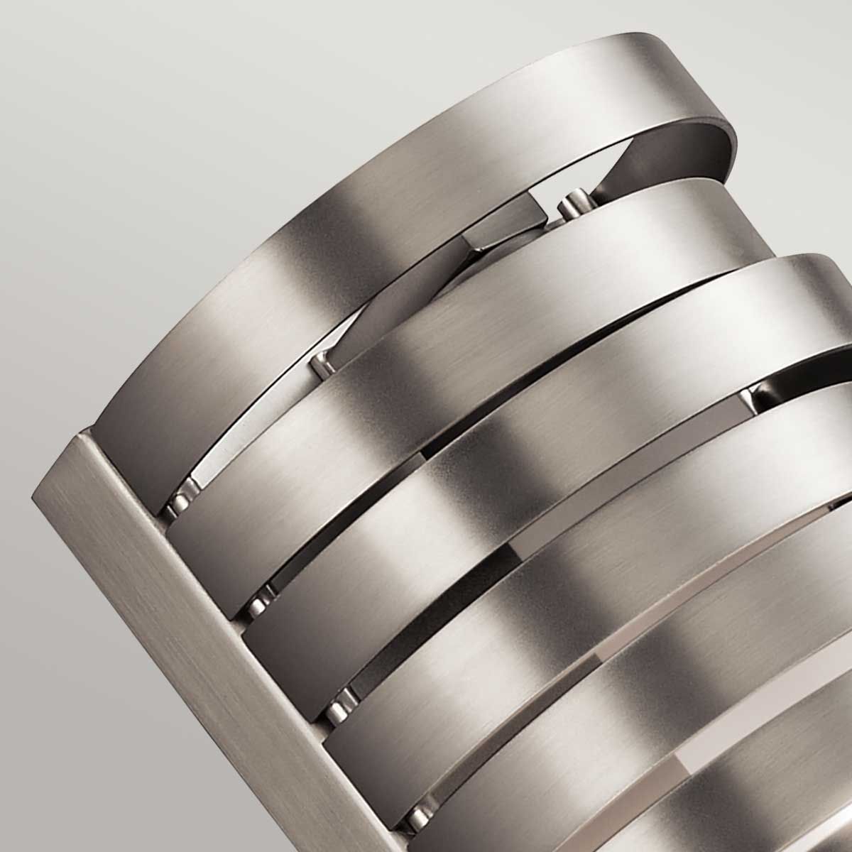 Roswell 1 - flammige Wandleuchte - Gebürstetes Nickel - Elsteadlighting - KL - ROSWELL1