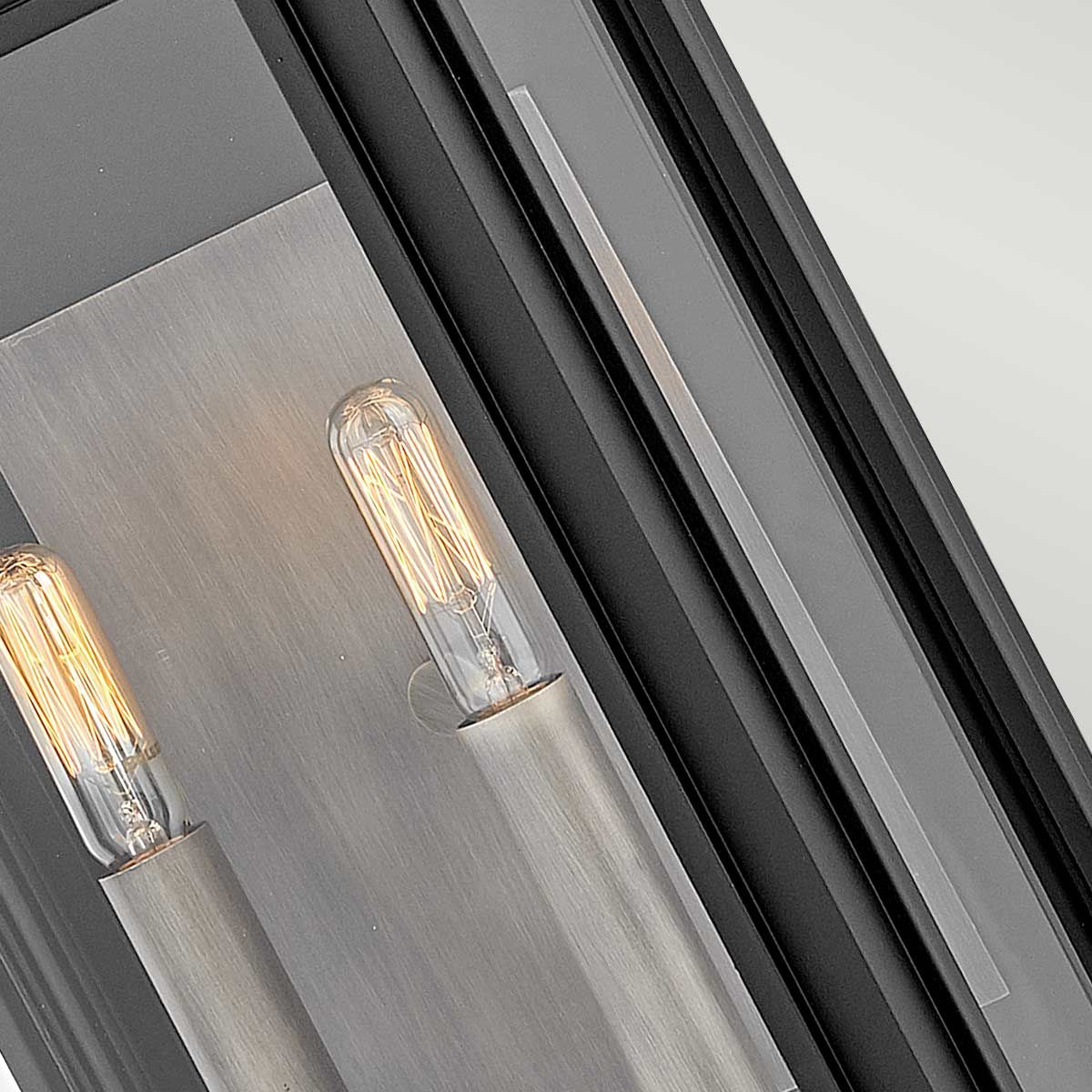 Sag Harbor Wandlaterne, 2 Lichter, mittelgroß, Schwarz - Elsteadlighting - HK - SAG - HARBOR - M - BK