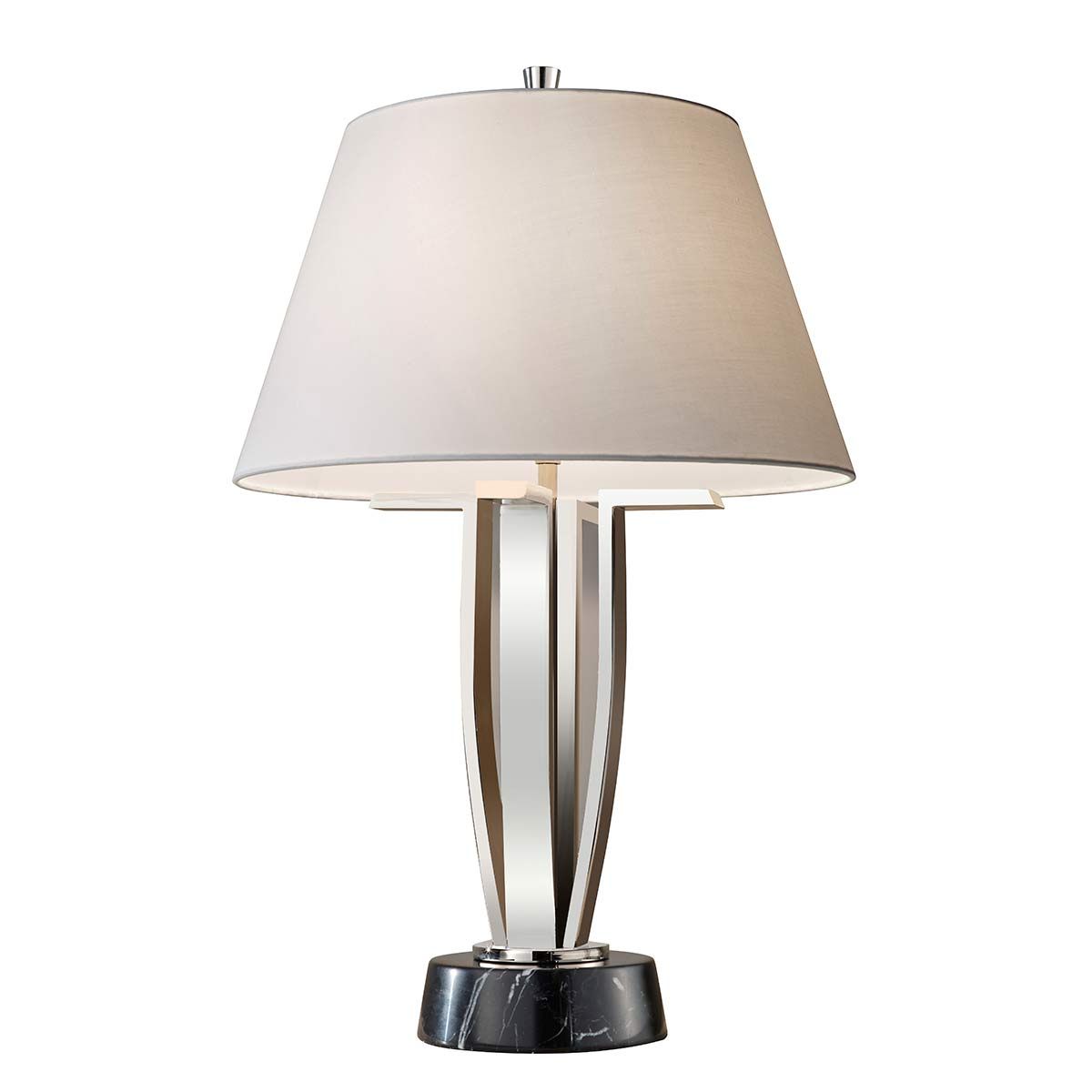 Silvershore 1 - flammige Tischlampe, poliertes Nickel - Elsteadlighting - FE - SILVERSHORETL